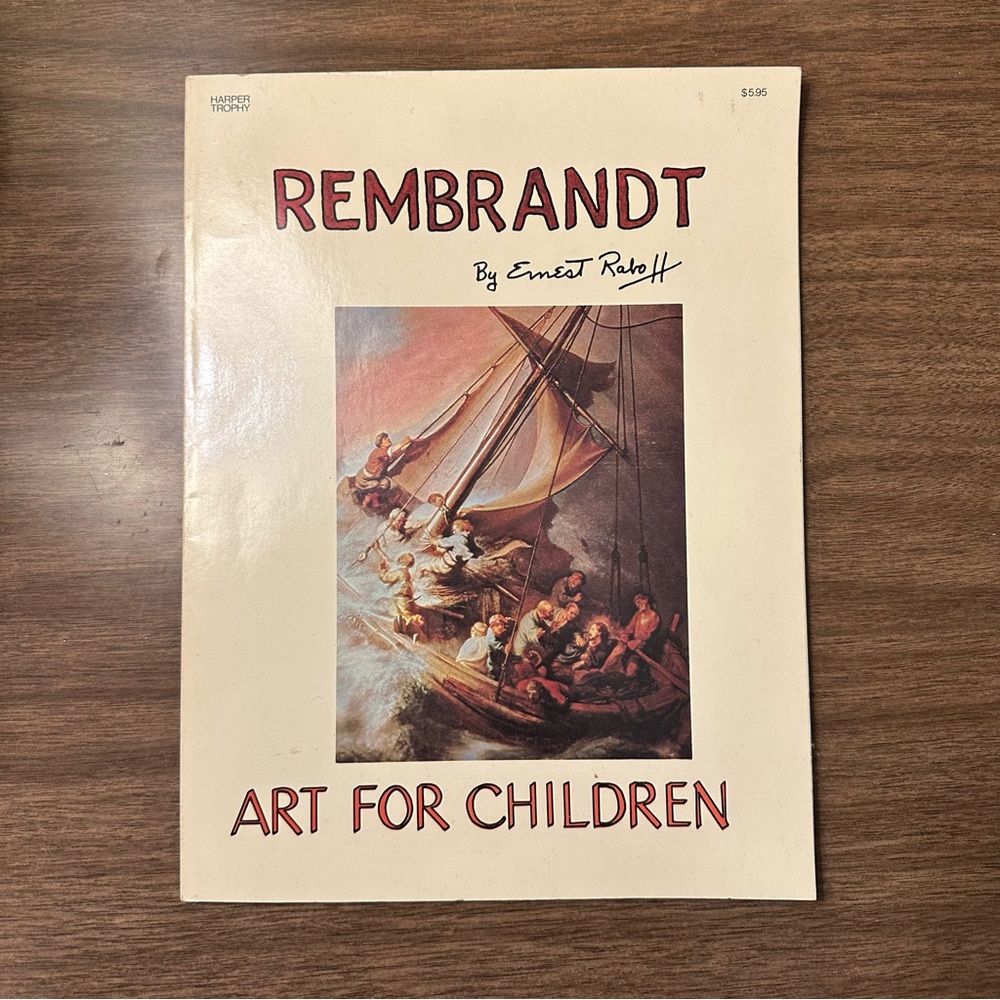 Rembrandt - Art For Children (1987) by Ernest Raboff - Paperback Children’s Book